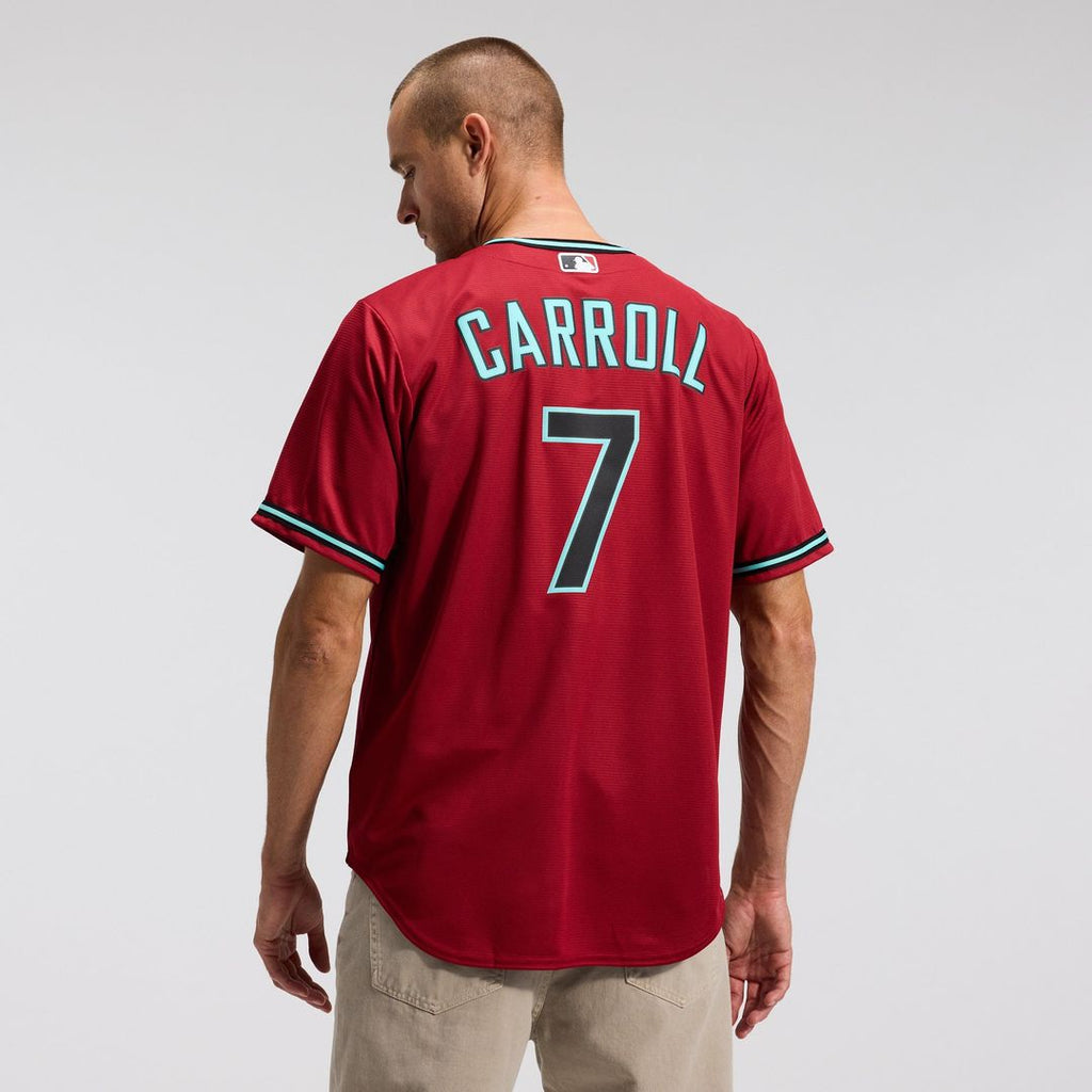 Arizona Diamondbacks Corbin Carroll Nike Gray Road Replica Jersey