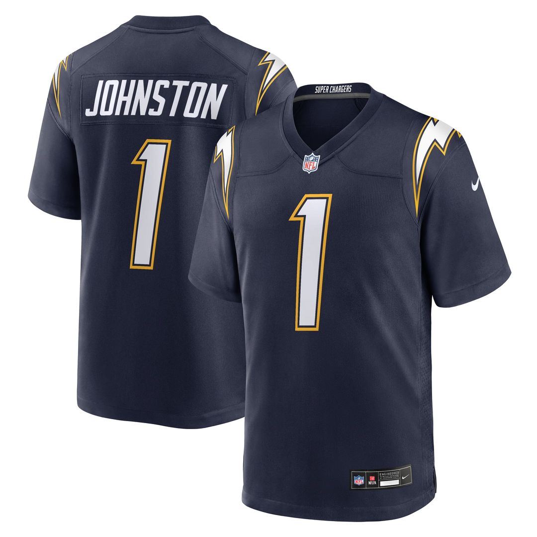 Quentin Johnston Los Angeles Chargers Game Jersey - Powder Blue