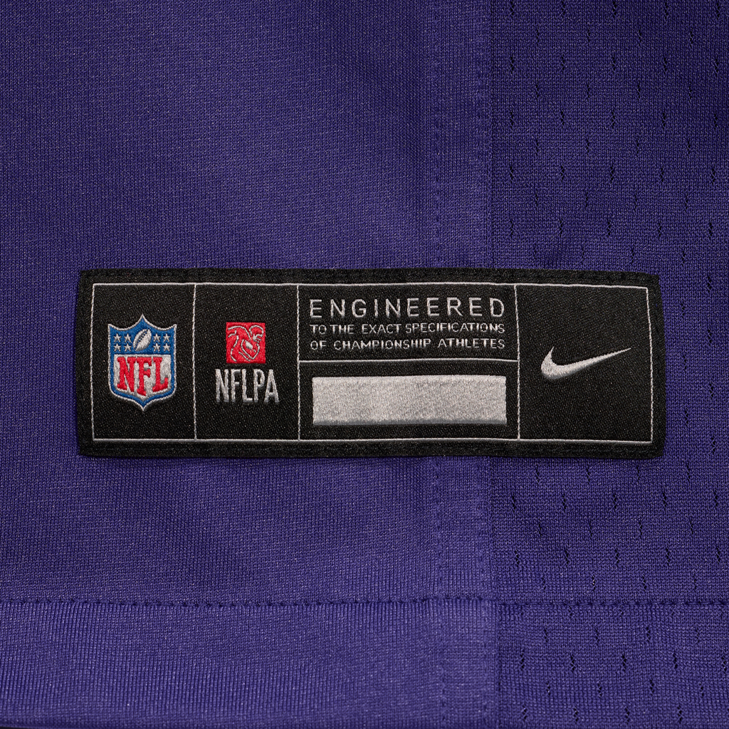 Carson Vinson Baltimore Ravens Game Jersey - Purple