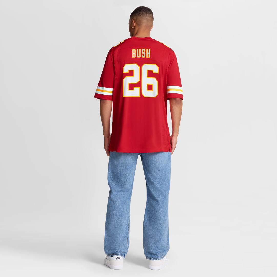 Deon Bush Kansas City Chiefs Game Jersey - Red