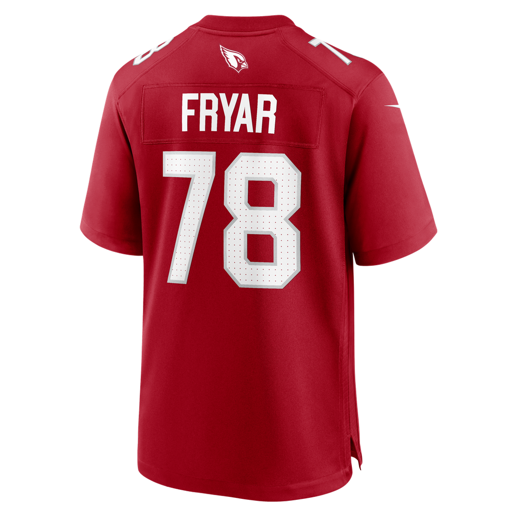 Josh Fryar Arizona Cardinals Game Jersey - Cardinal