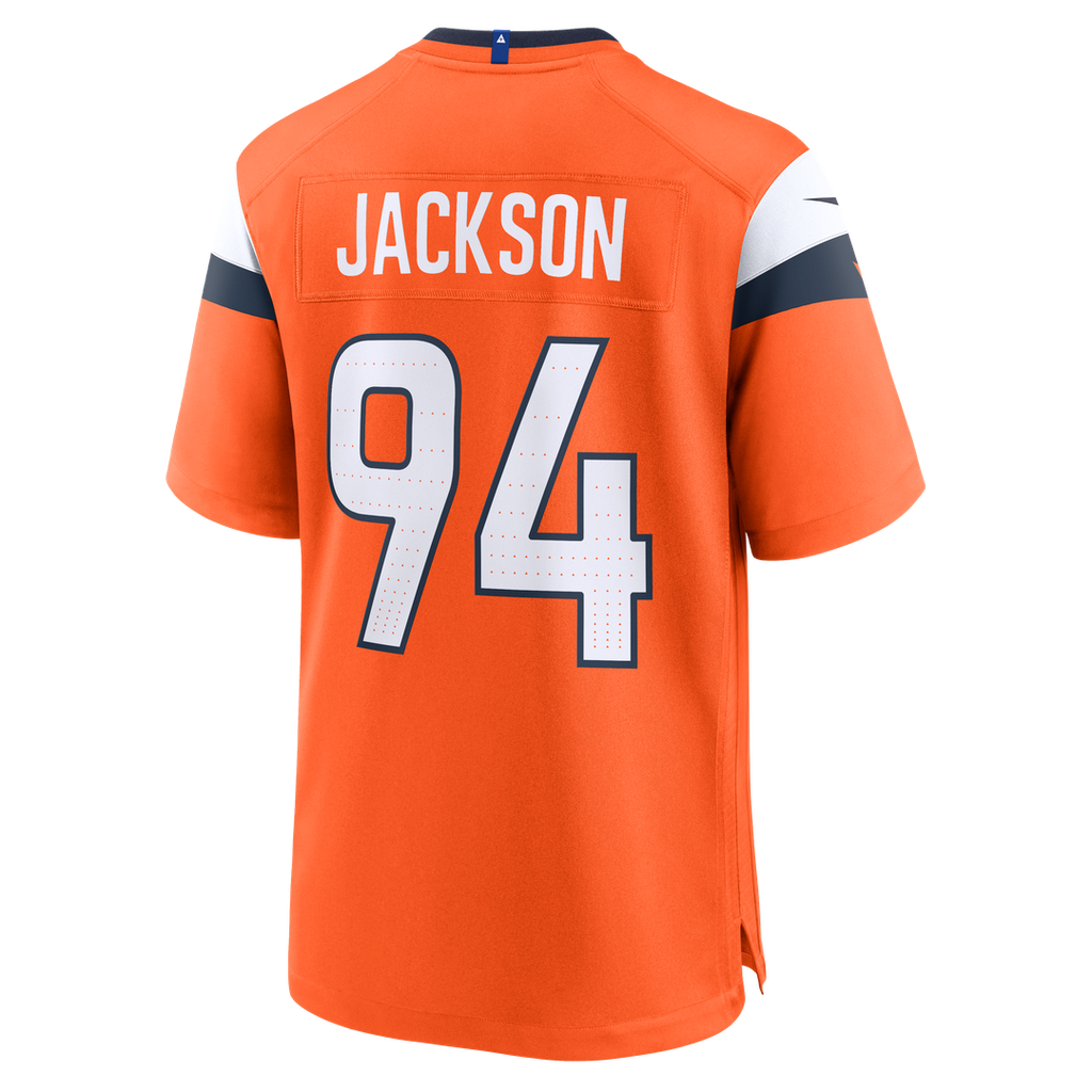 Jordan Jackson Denver Broncos Game Jersey - Orange