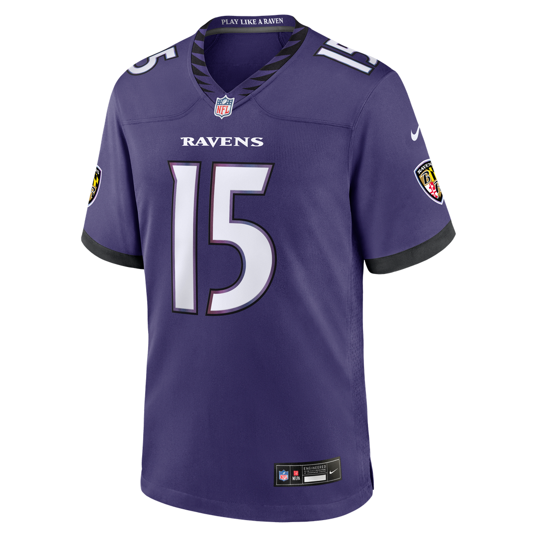 Mike Green Baltimore Ravens Game Jersey - Purple