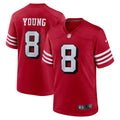 Steve Young San Francisco 49ers Alternate Game Jersey - Scarlet