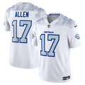 Josh Allen Buffalo Bills Rivalries Collection Stitched Limited Jersey - White
