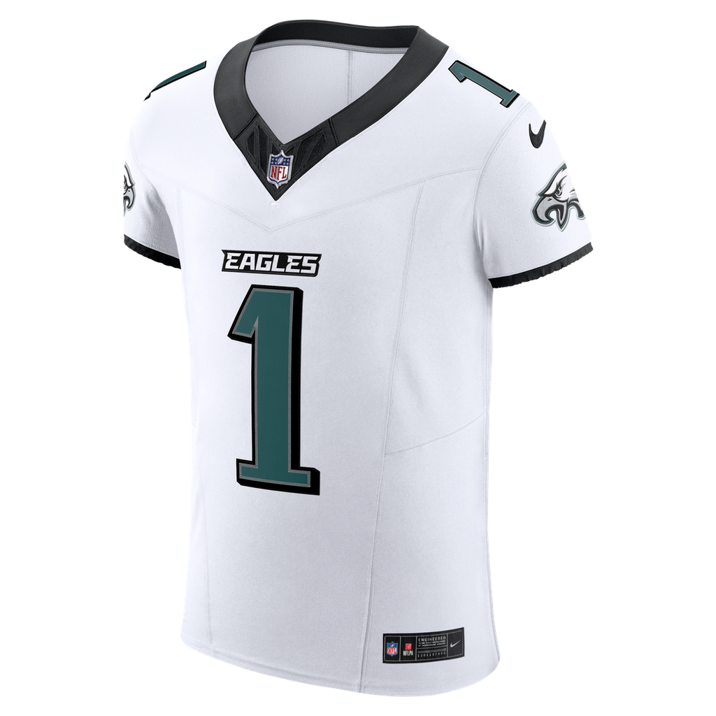 Jalen Hurts Philadelphia Eagles Vapor F.U.S.E. Elite Jersey - White