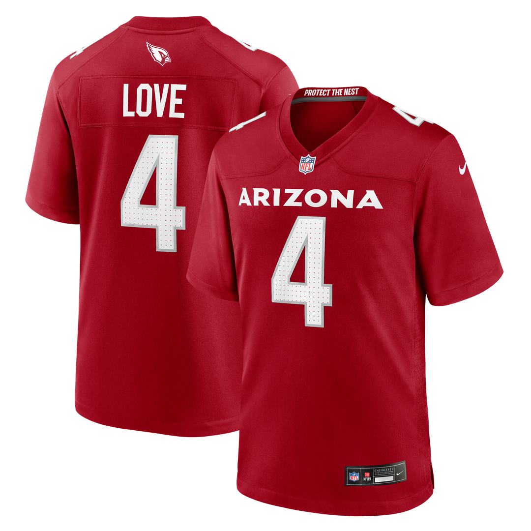 Jeremiyah Love Arizona Cardinals Game Jersey - Cardinal