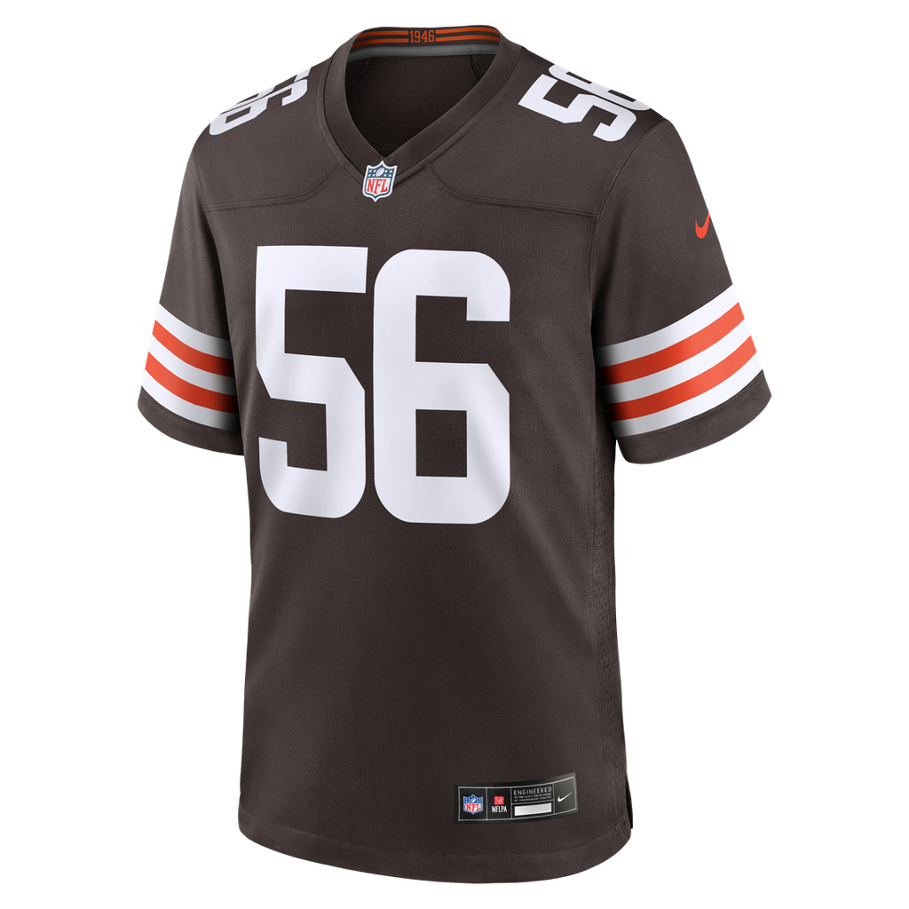 Luke Wypler Cleveland Browns Game Jersey - Brown