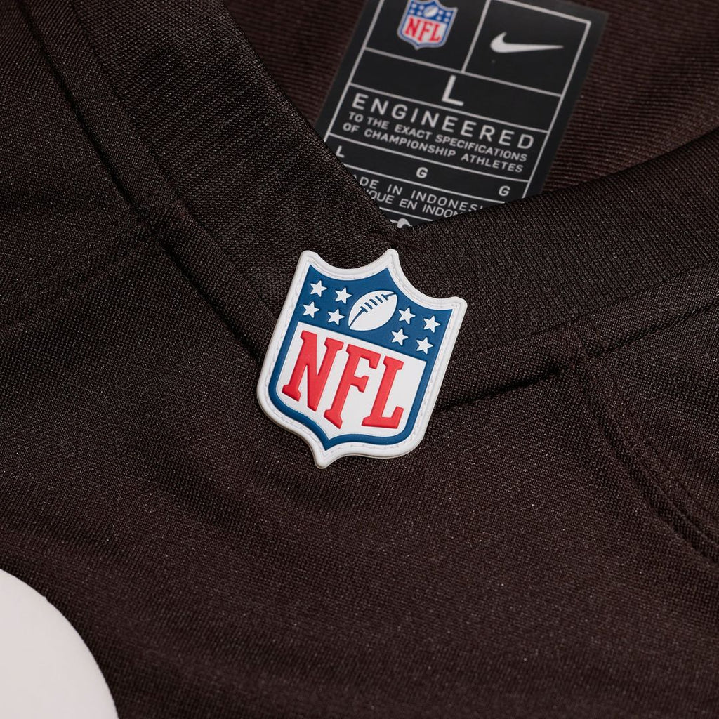 Number 1 Groom Cleveland Browns Game Jersey - Brown