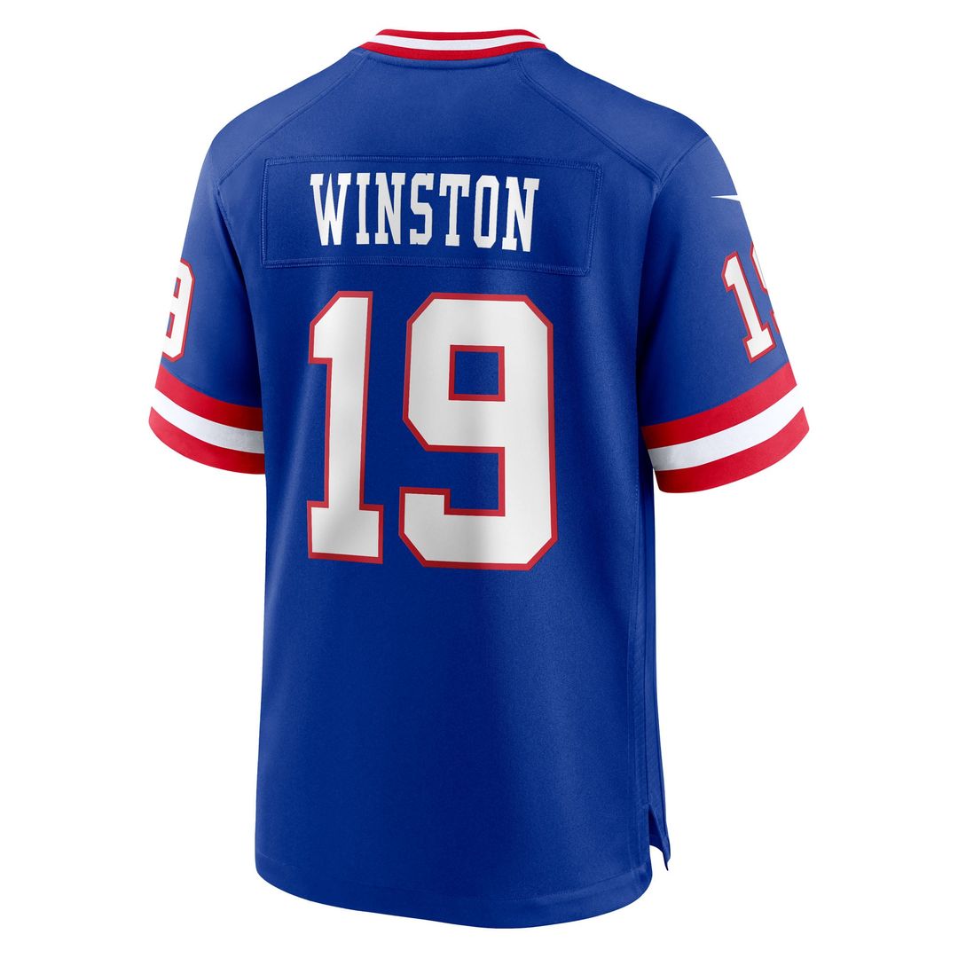 Jameis Winston New York Giants Alternate 2 Game Jersey - Royal Blue