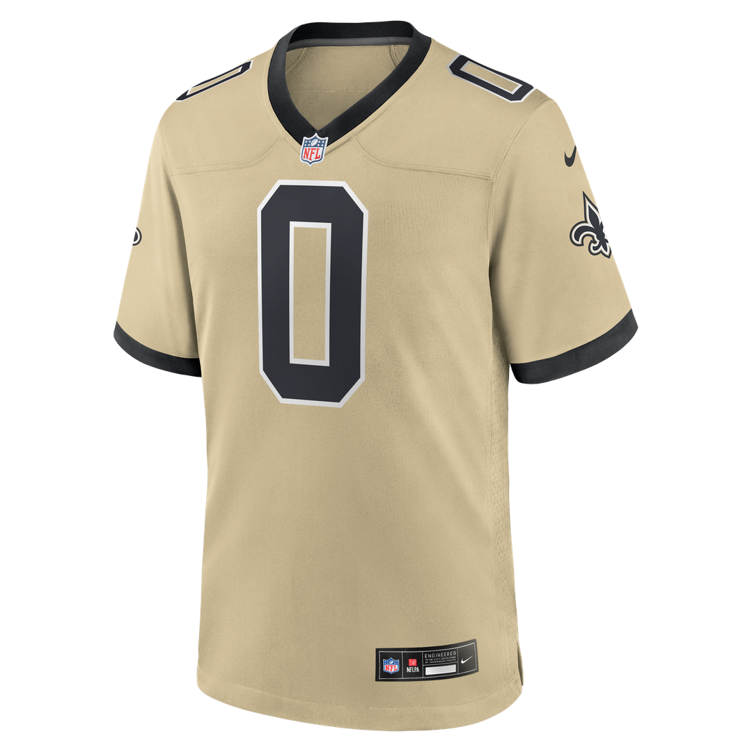 Jordyn Tyson New Orleans Saints Alternate Game Jersey - Gold