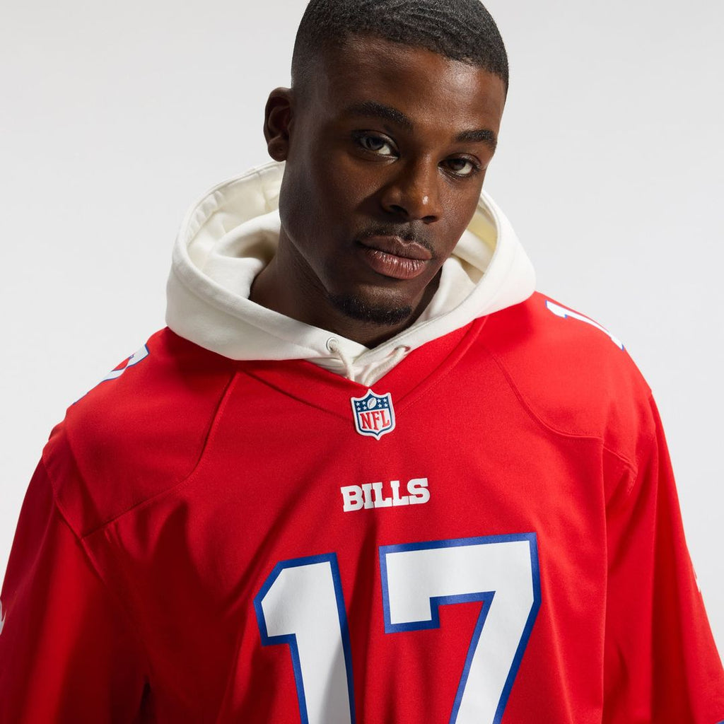 Josh Allen Buffalo Bills White Game Jersey - White