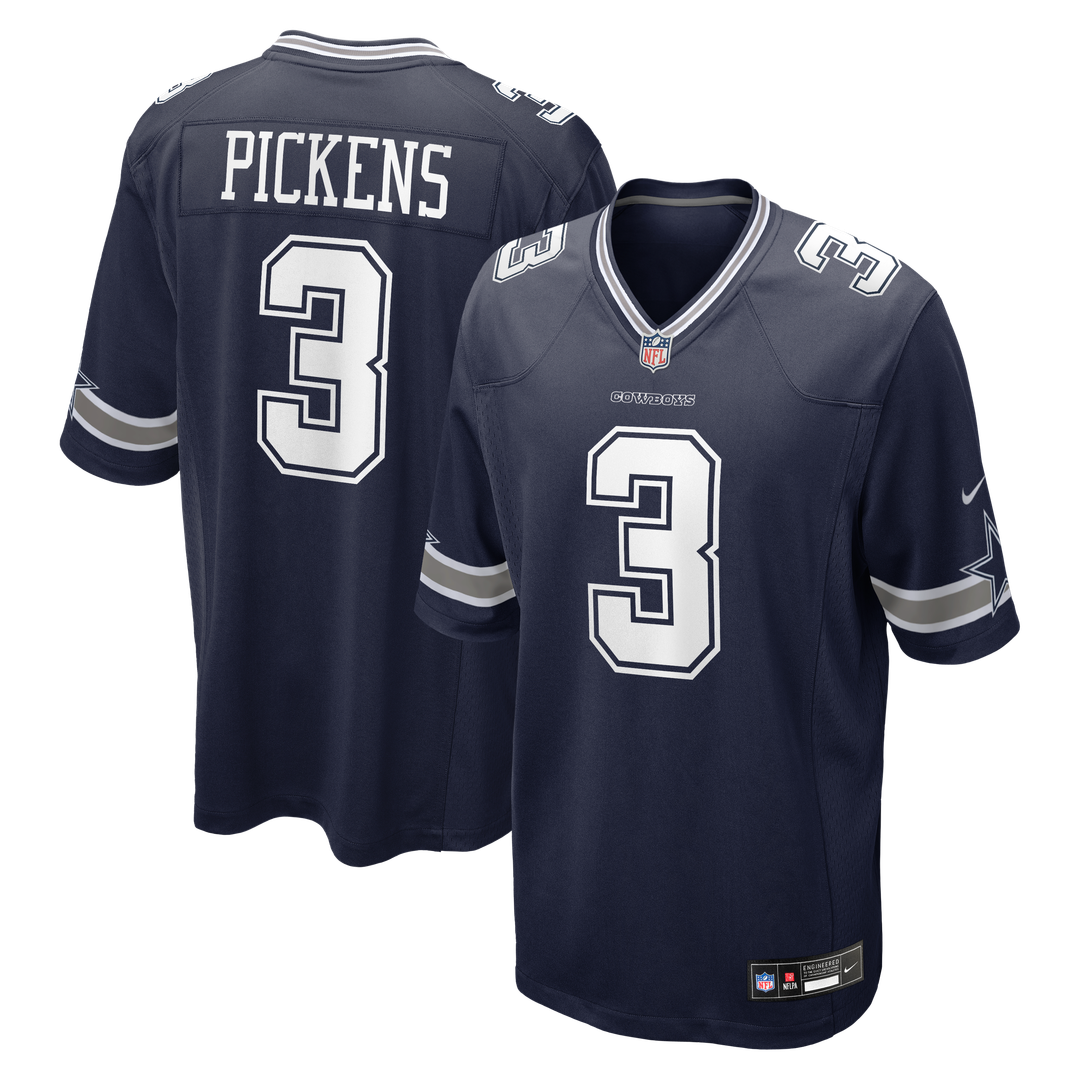George Pickens Dallas Cowboys Game Jersey - White