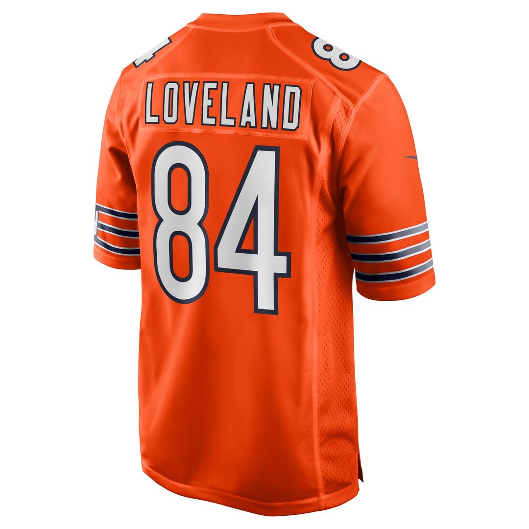 Colston Loveland Chicago Bears Game Jersey - Navy
