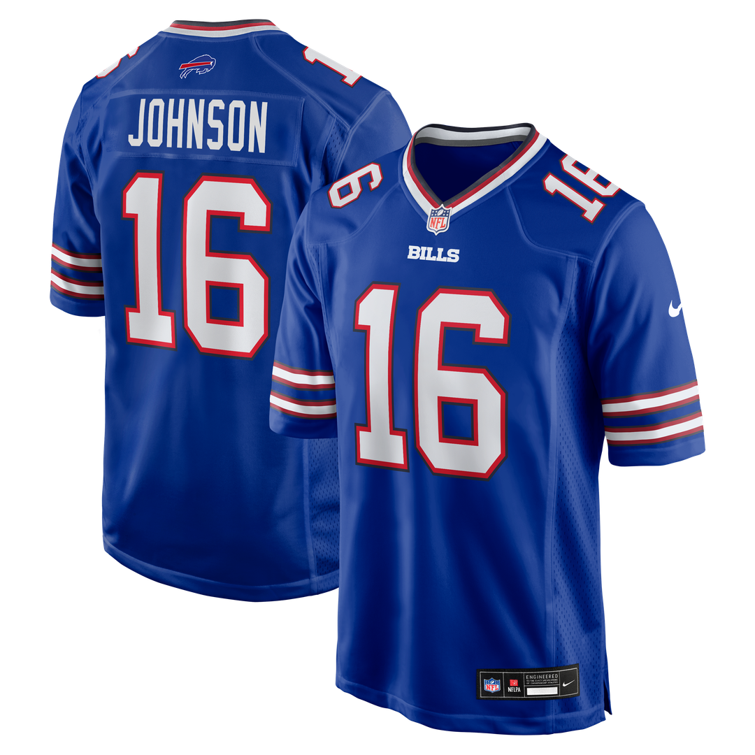 Xavier Johnson Buffalo Bills Game Jersey - Royal Blue