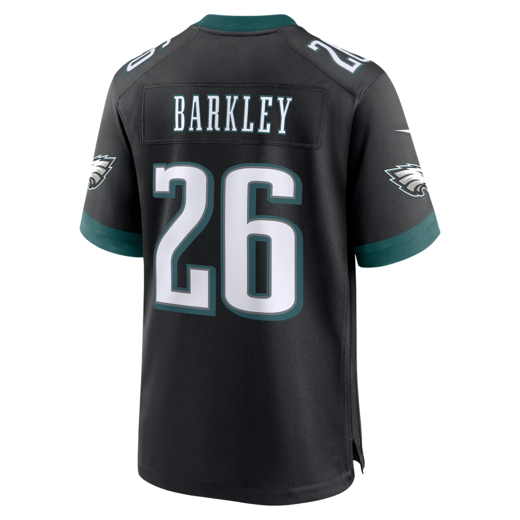 Saquon Barkley Philadelphia Eagles Alternate Game Jersey - Black