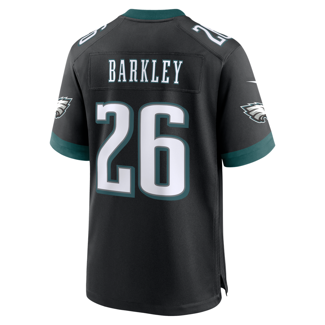 Saquon Barkley Philadelphia Eagles Alternate Game Jersey - Black
