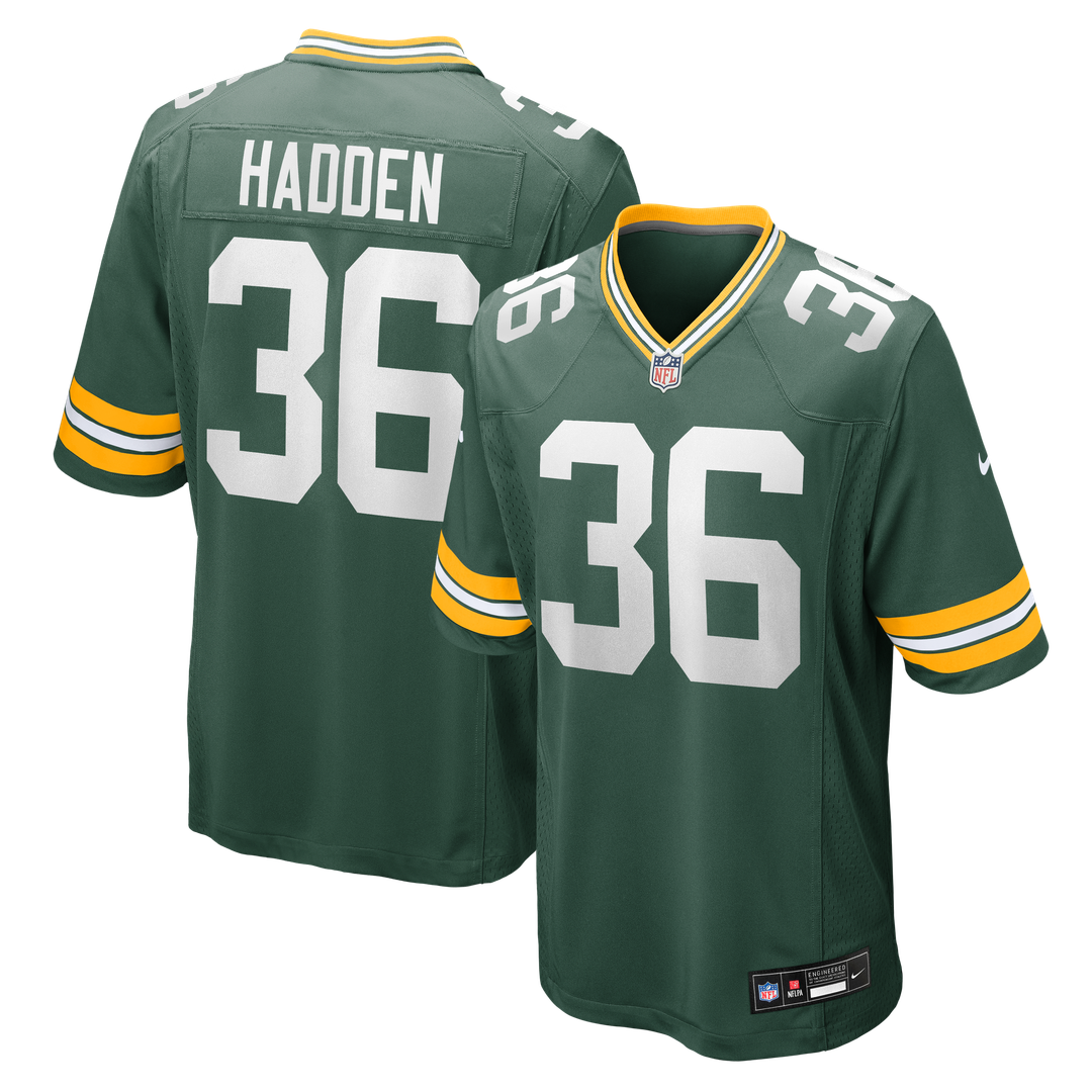 Kamal Hadden Green Bay Packers Game Jersey - Green