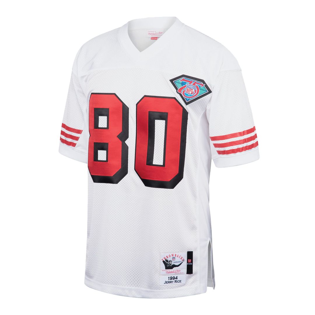 Jerry Rice San Francisco 49ers 1994 Authentic Throwback Jersey - Scarlet