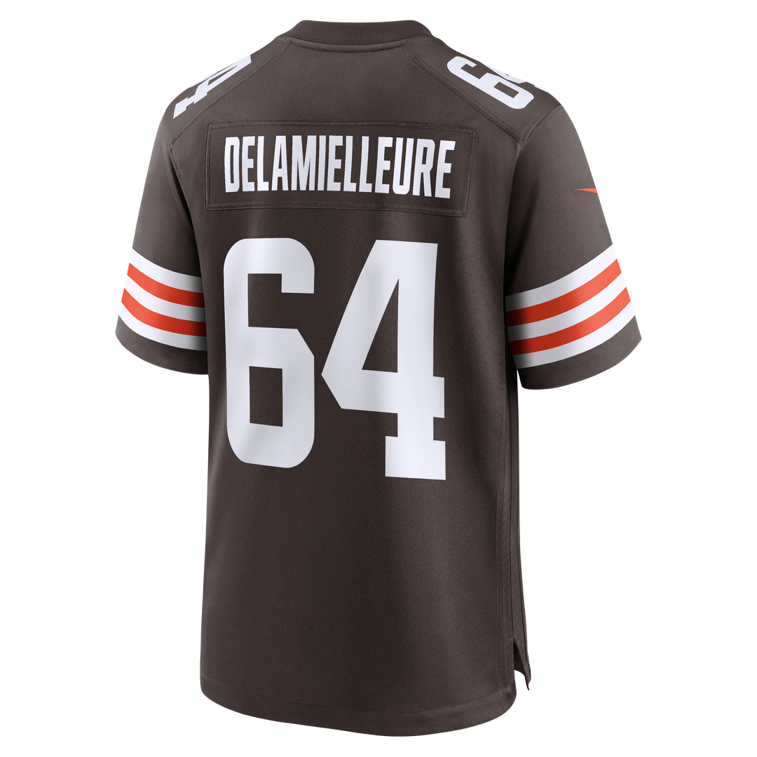 Joe DeLamielleure Cleveland Browns Game Jersey - Brown