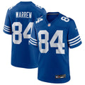 Tyler Warren Indianapolis Colts Alternate Game Jersey - Royal Blue