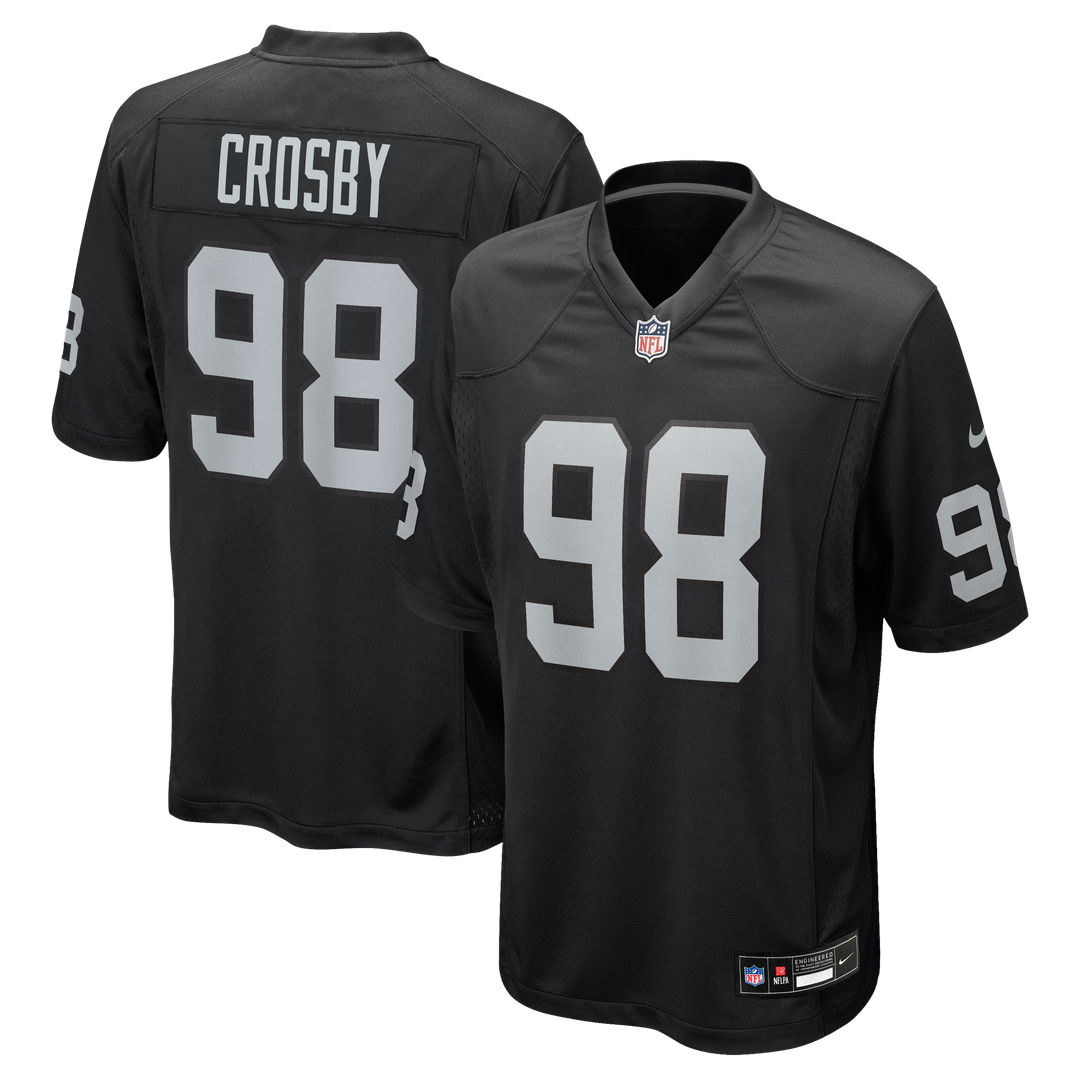 Maxx Crosby Las Vegas Raiders Alternate Game Jersey - White