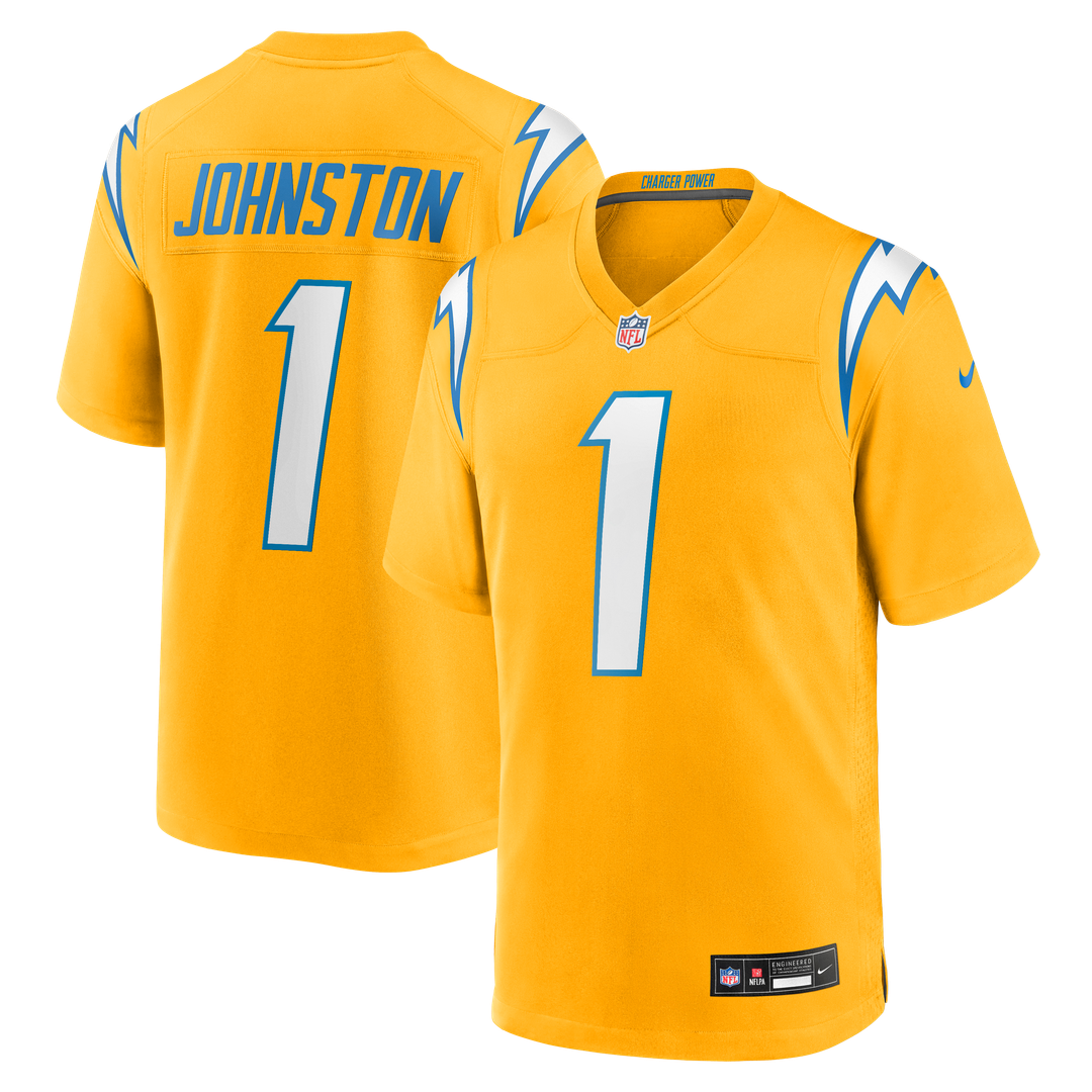Quentin Johnston Los Angeles Chargers Game Jersey - Powder Blue