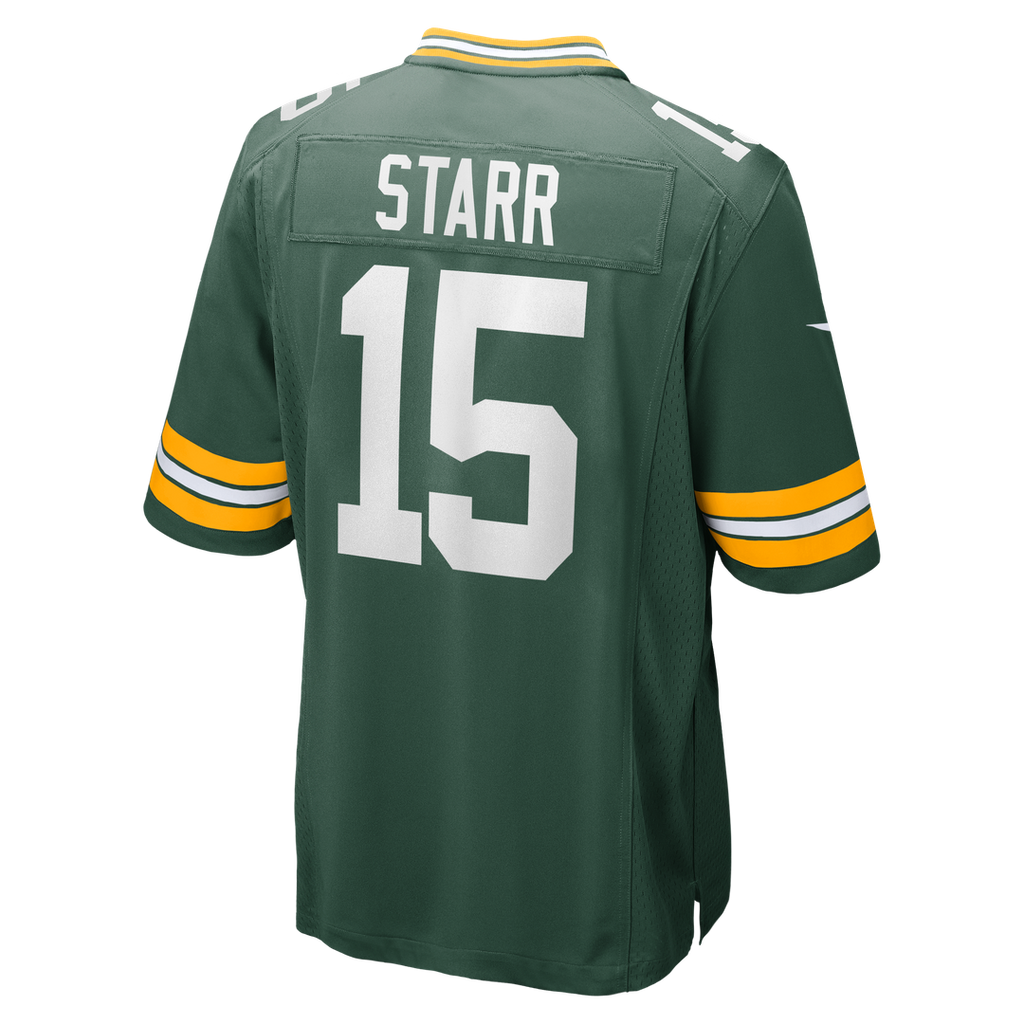 Bart Starr Green Bay Packers Game Jersey - Green