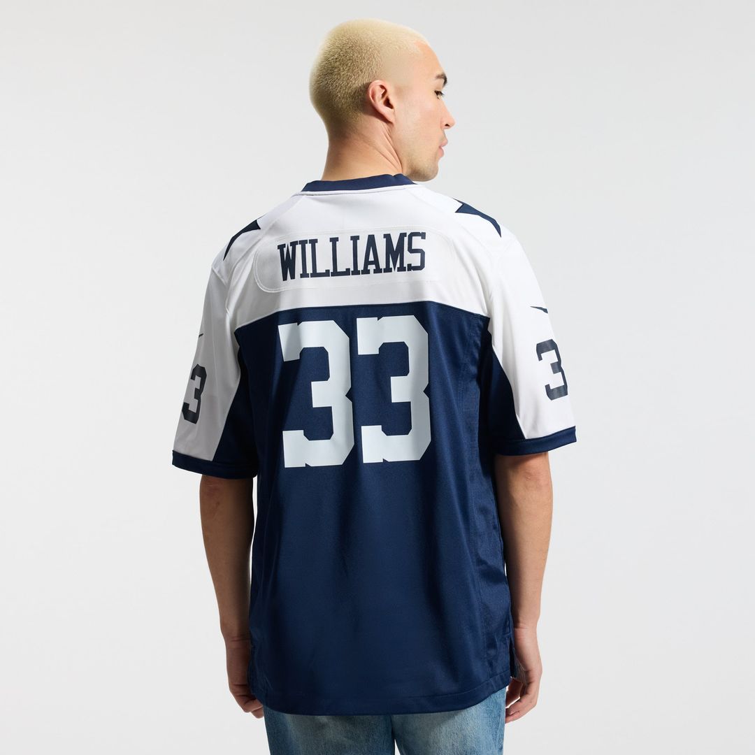 Javonte Williams Dallas Cowboys Alternate Game Jersey - Navy