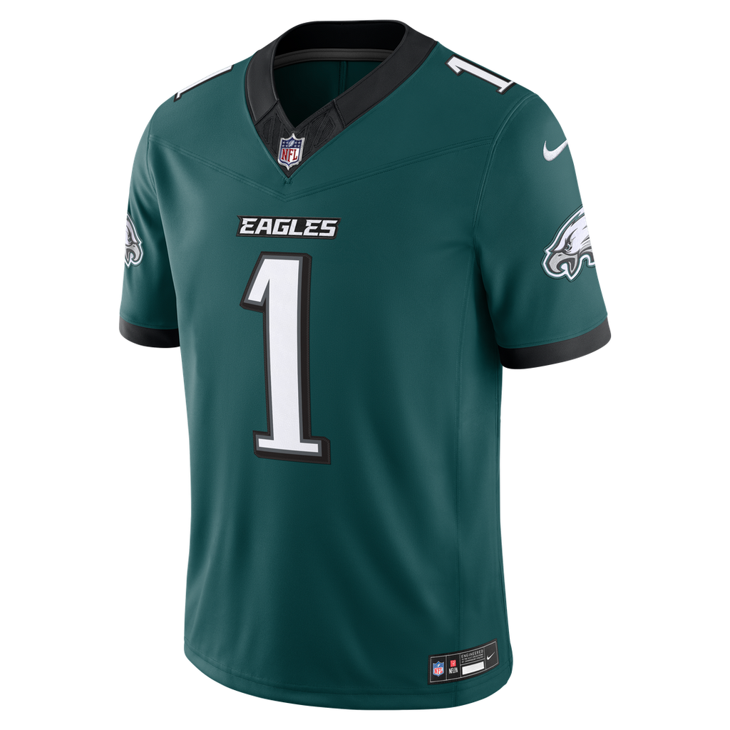 Jalen Hurts Philadelphia Eagles Alternate Vapor F.U.S.E. Stitched Limited Jersey - Kelly Green