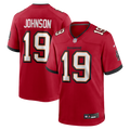 Keyshawn Johnson Tampa Bay Buccaneers Game Jersey - Red