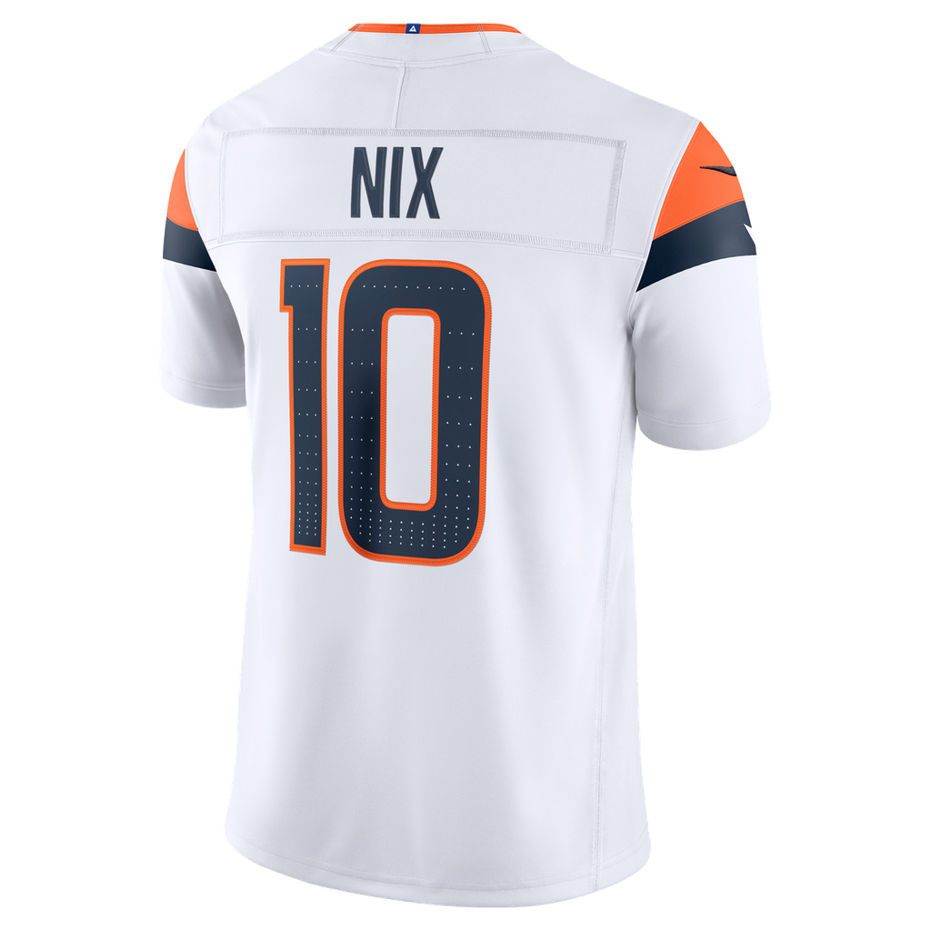 Bo Nix Denver Broncos Alternate Mile High Collection 1977 Throwback Vapor F.U.S.E. Stitched Limited Jersey - Orange