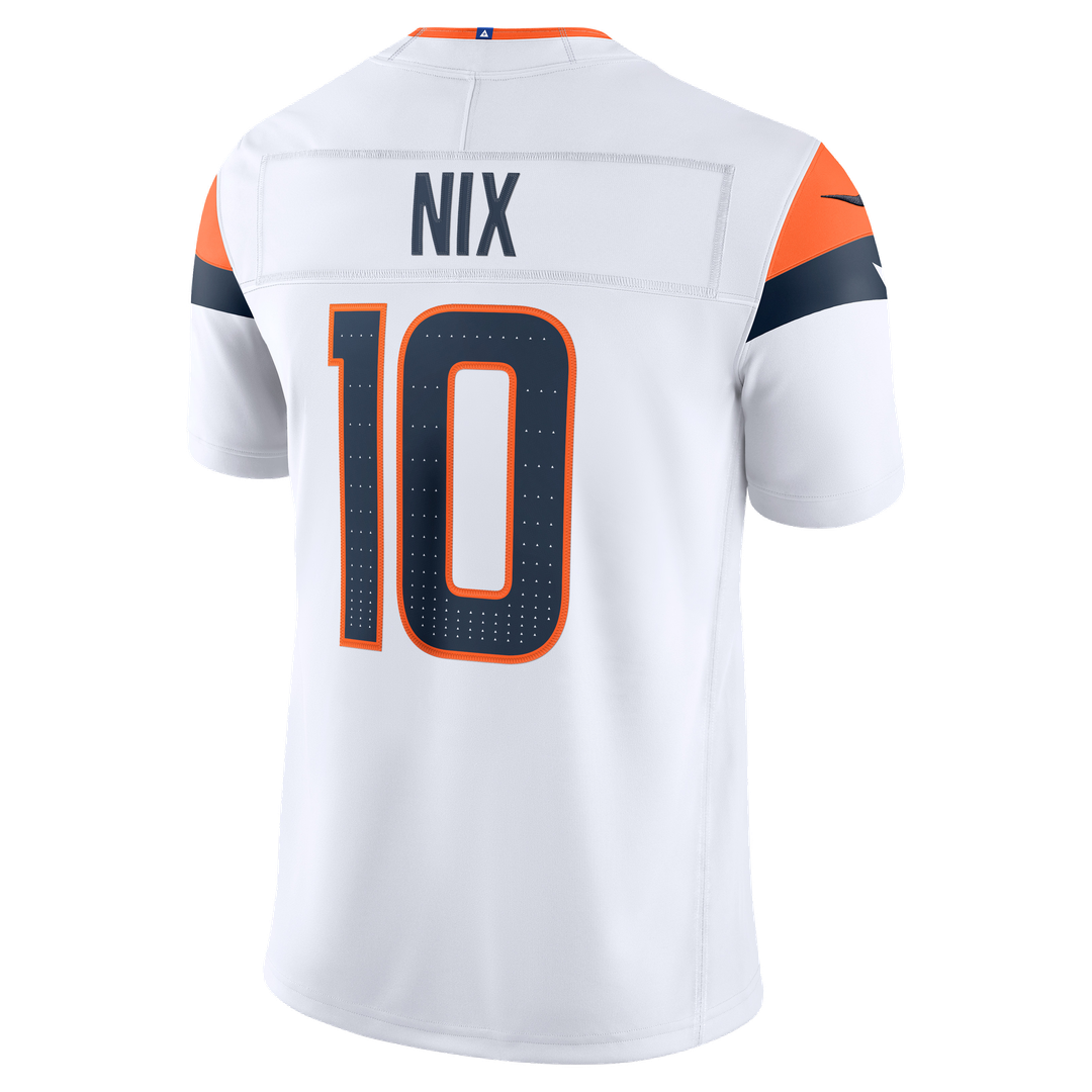 Bo Nix Denver Broncos Alternate Mile High Collection 1977 Throwback Vapor F.U.S.E. Stitched Limited Jersey - Orange