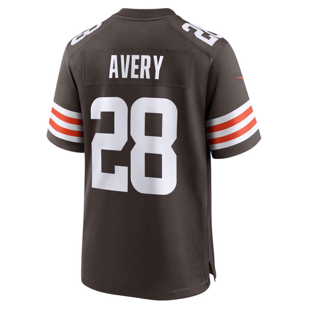 Tre Avery Cleveland Browns Game Jersey - Brown