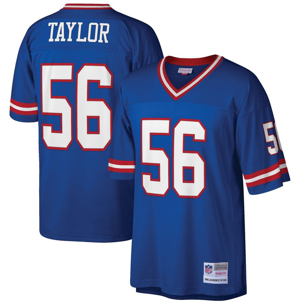 Lawrence Taylor New York Giants Big & Tall 1986 Replica Jersey - Royal Blue