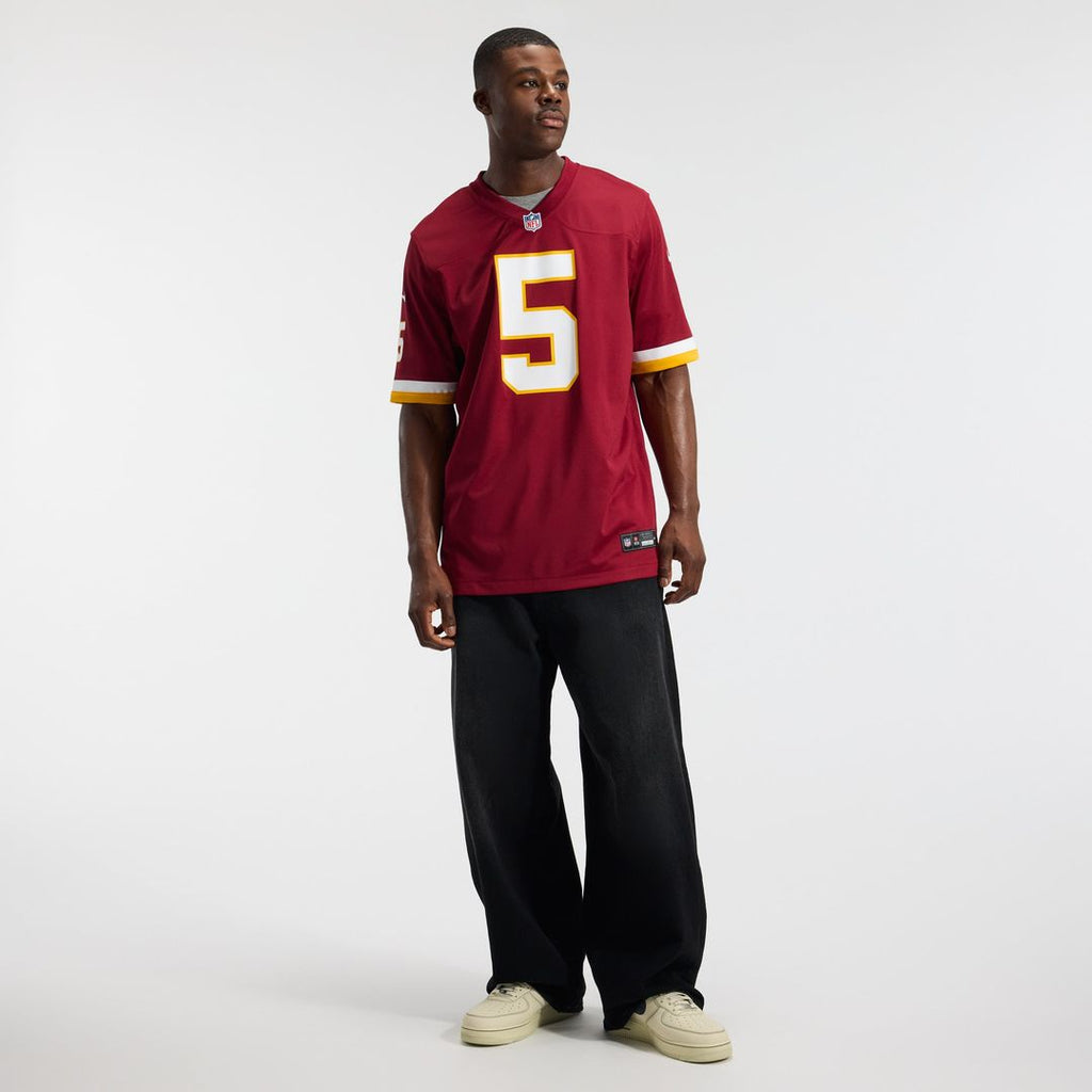 Hail Raiser Jayden Daniels Washington Commanders Alternate Game Jersey - Black