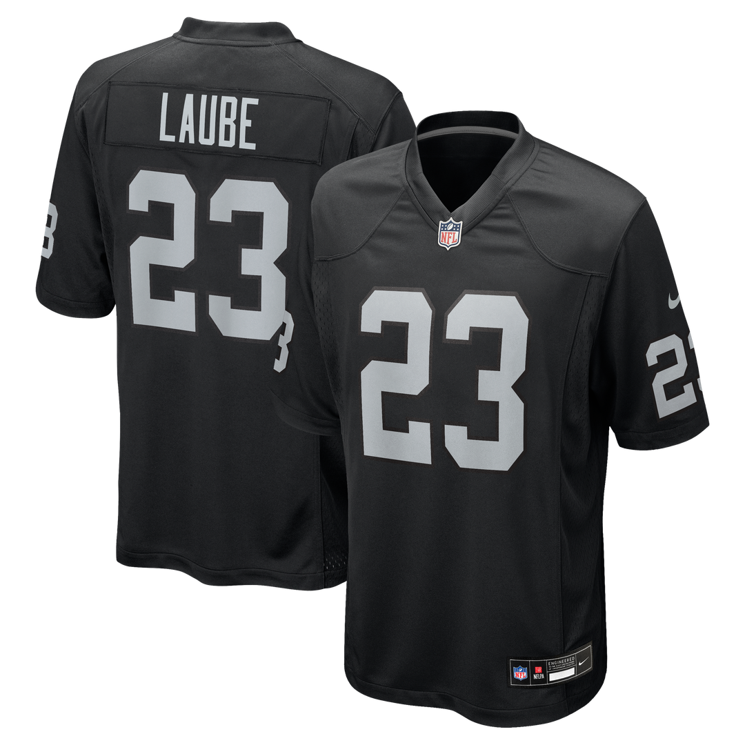 Dylan Laube Las Vegas Raiders Game Jersey - Black