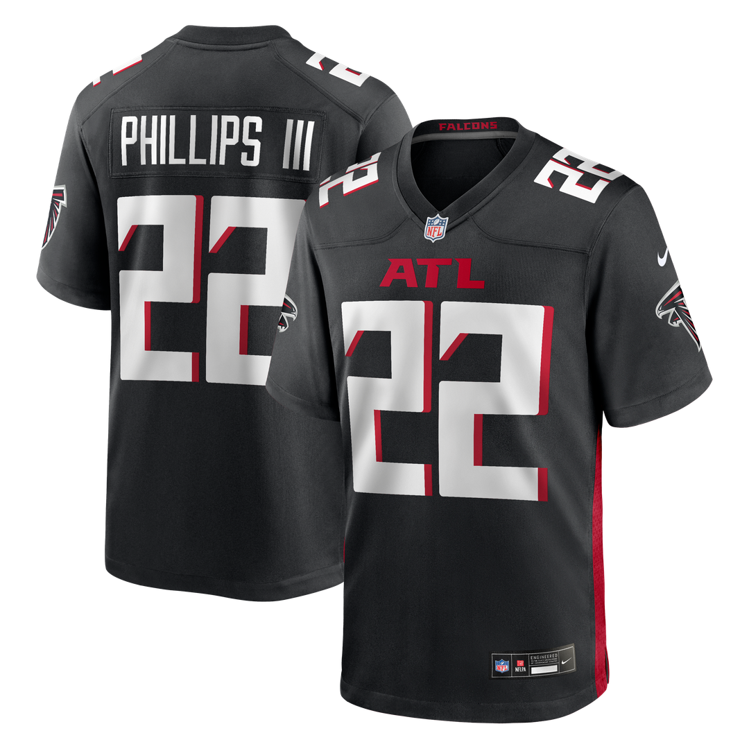 Clark Phillips III Atlanta Falcons Game Jersey - Black