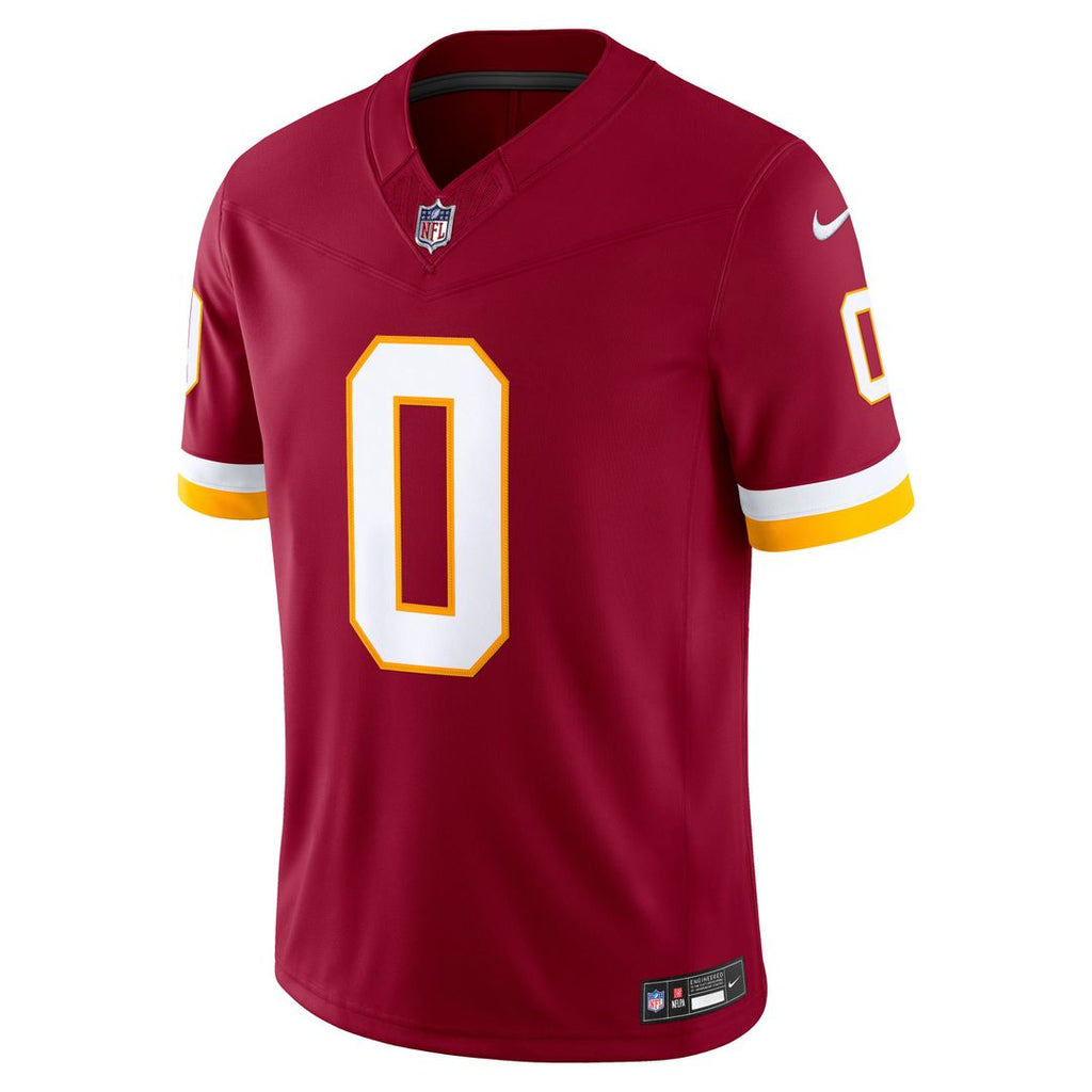 Mike Sainristil Washington Commanders Vapor F.U.S.E. Stitched Limited Jersey - White