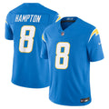 Omarion Hampton Los Angeles Chargers Vapor F.U.S.E. Stitched Limited Jersey - Powder Blue