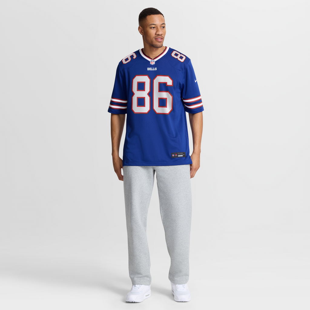 Dalton Kincaid Buffalo Bills Nickel City Game Jersey - Gray