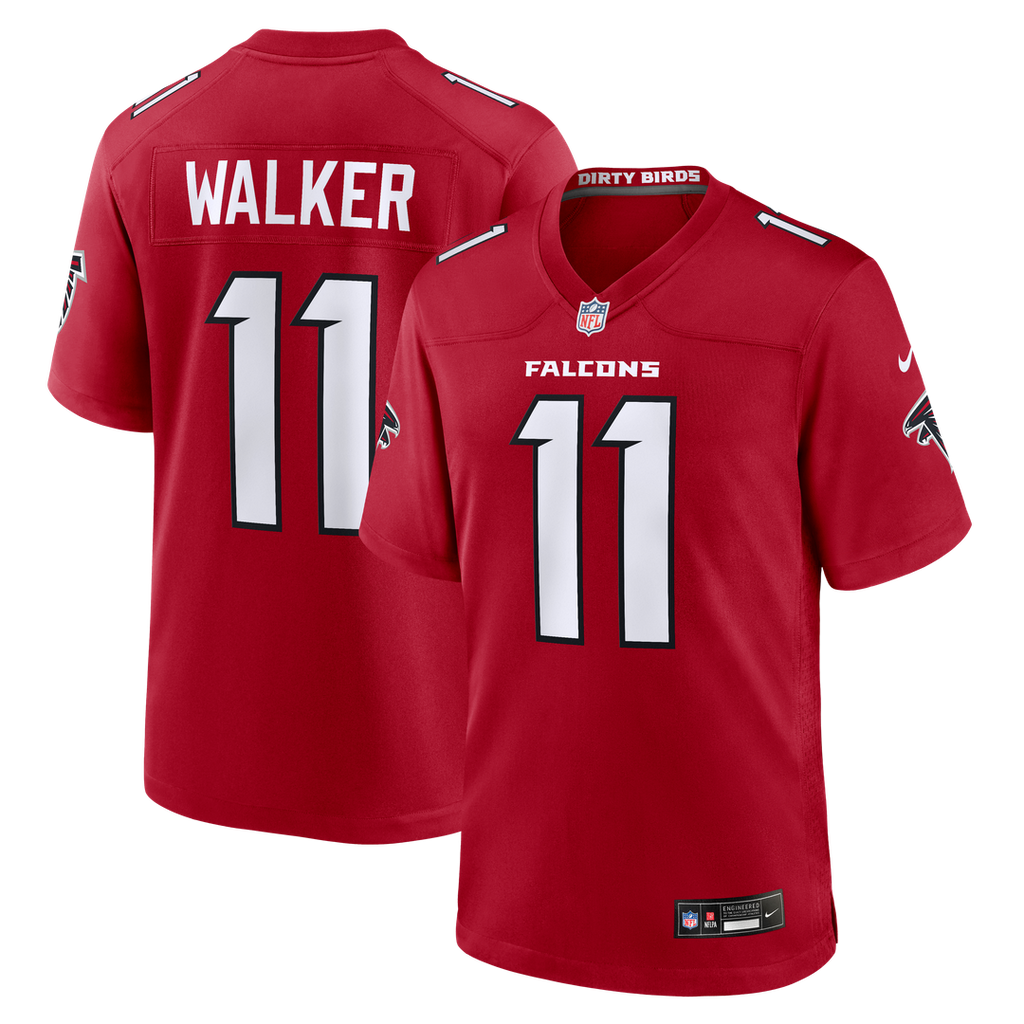Jalon Walker Atlanta Falcons Game Jersey - Red