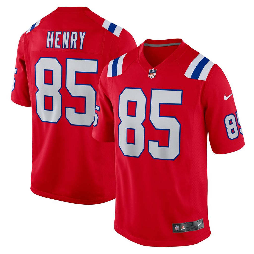 Hunter Henry New England Patriots Game Alternate Jersey - Red