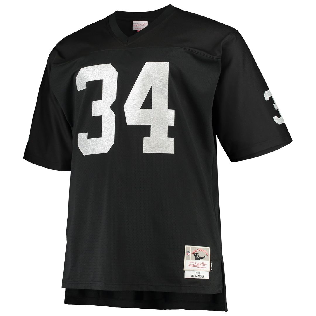 Bo Jackson Las Vegas Raiders Big & Tall 1988 Replica Jersey - White