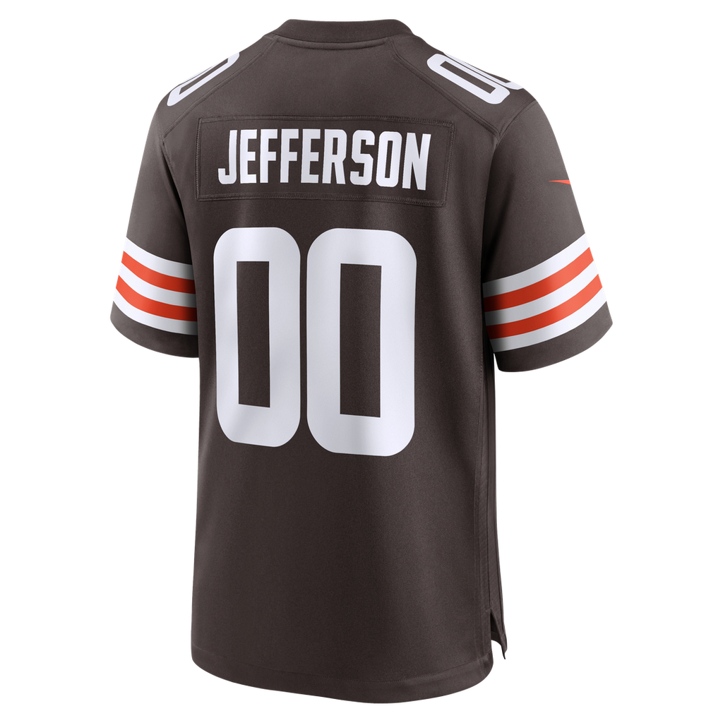 Justin Jefferson Cleveland Browns Game Jersey - Brown