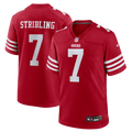 De'Zhaun Stribling San Francisco 49ers Game Jersey - Scarlet