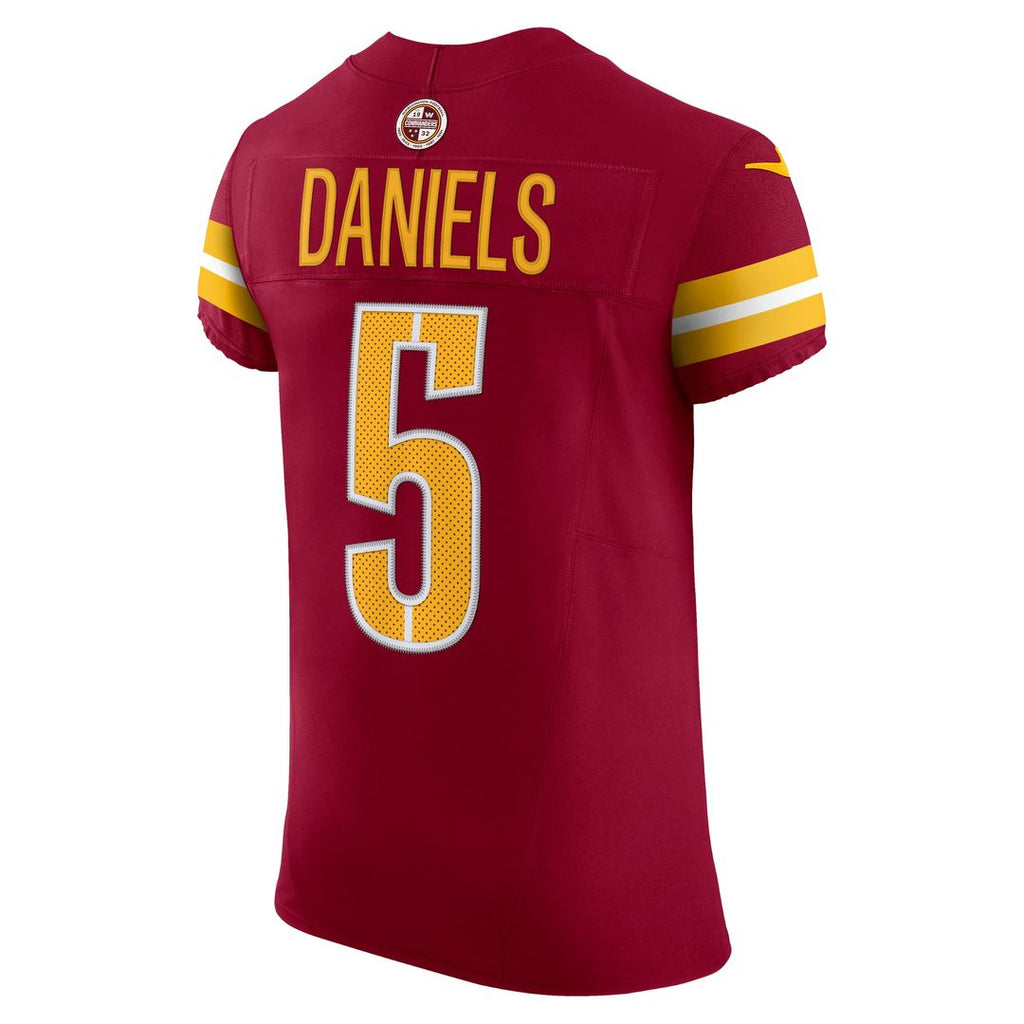 Jayden Daniels Washington Commanders Vapor F.U.S.E. Elite Jersey - Burgundy