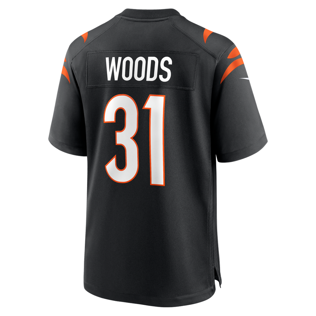 Ickey Woods Cincinnati Bengals Game Jersey - Black