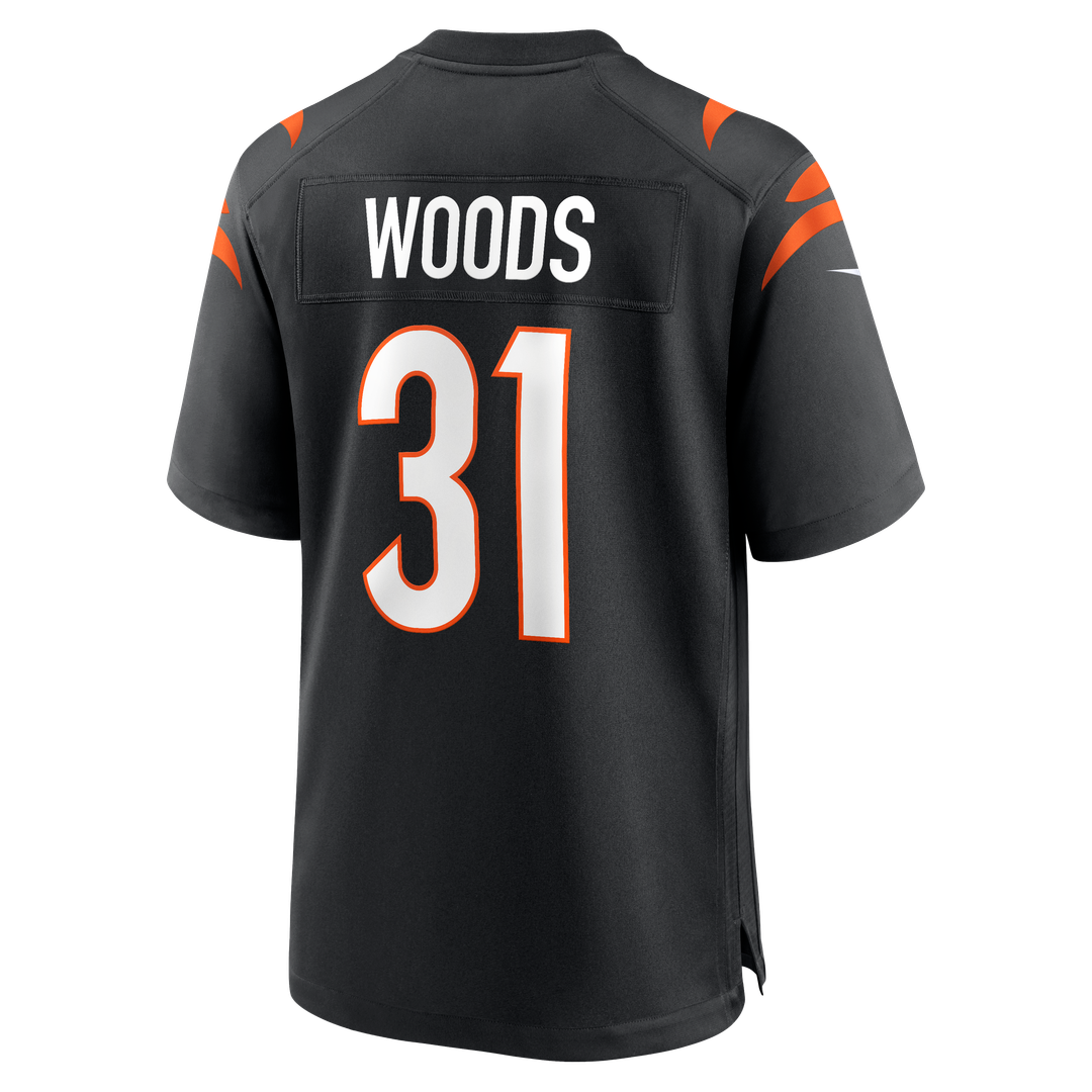 Ickey Woods Cincinnati Bengals Game Jersey - Black