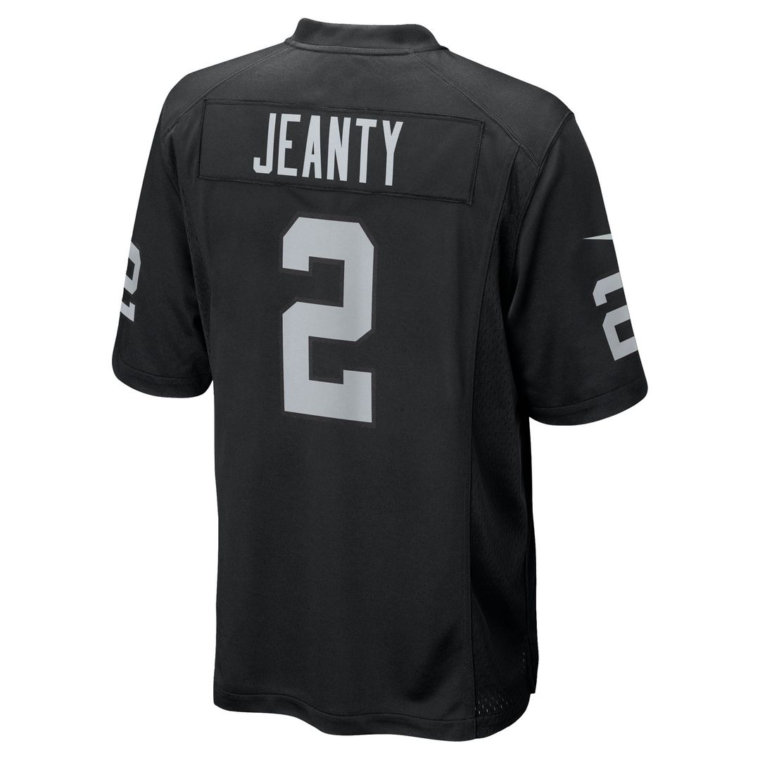 Ashton Jeanty Las Vegas Raiders Game Jersey - Black